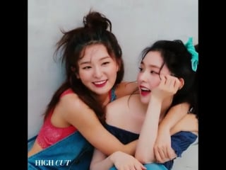 170519 highcutstar ig seulgi, irene for high cut star vol 199 x american eagle