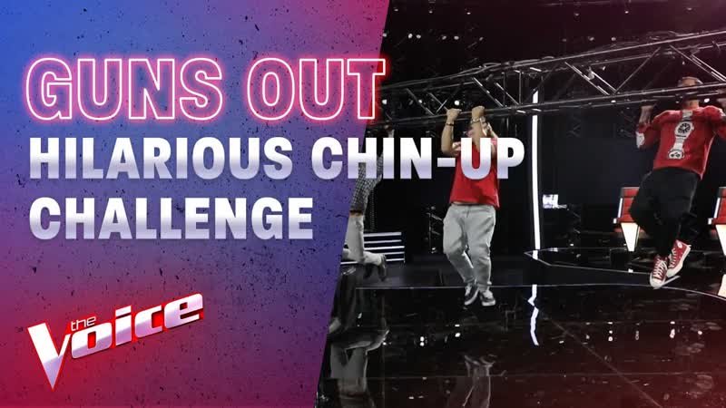 Guy sebastian, josh pywell and adam ludewig's hilarious new warm up (the voice australia 2020)
