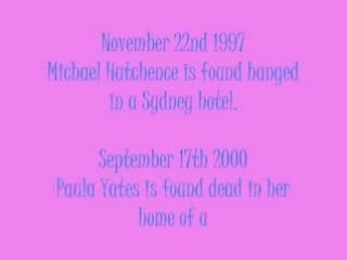 Tiger lily hutchence geldof