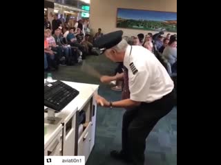 The flight is gonna be delayed, for reasons reason