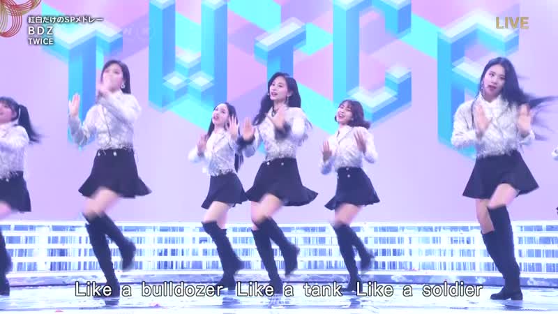 181231twice medley @ nhk kohaku uta gassen