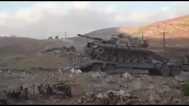 Турки продолжают перебрасывать технику в сирию