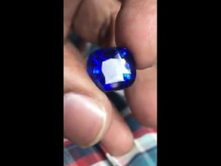 Royal blue sapphire grs certified 10,19 ct unheated untreated vvs