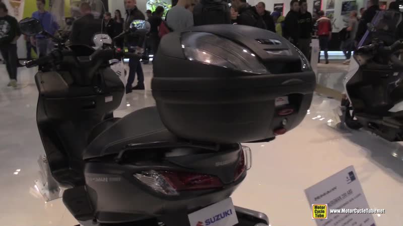 2018 suzuki burgman 200 abs walkaround 2017 eicma motorcycle exhibition