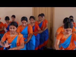 Kerala kalamandalam mohiniyattam training session