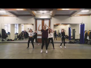 July dance family pristin black widow dance cover