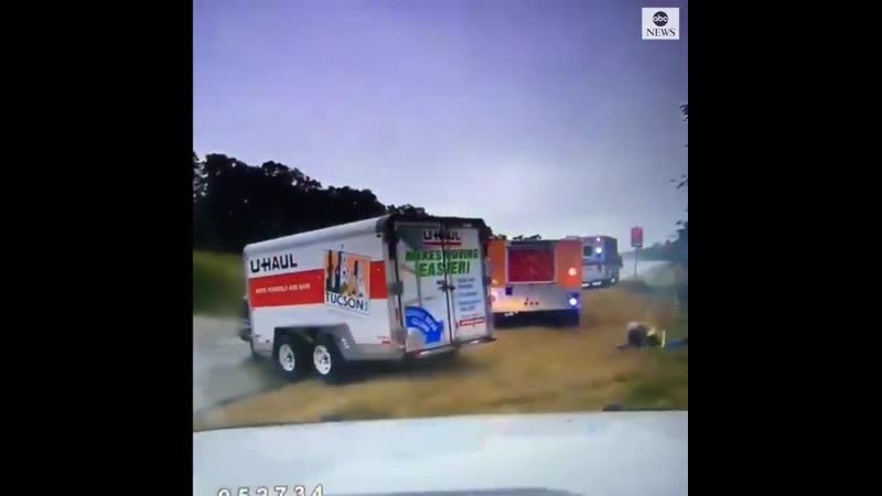 Сильный боковой ветер