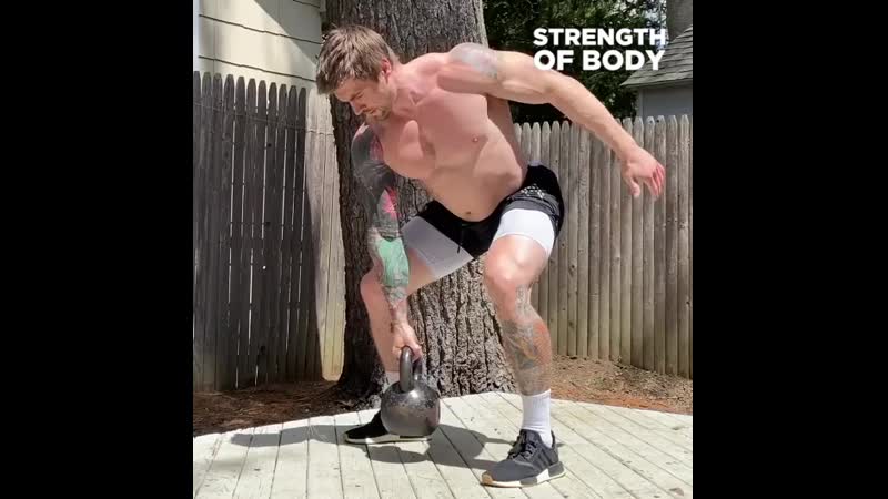 Небольшая тренироа с гирей