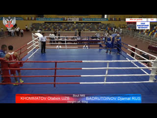 Khommatov otabek (uzb) vs badrutdinov djamal (rus) 60kg