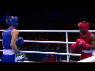 2012 07 28 isaac dogboe [gha] vs satoshi shimizu [jpn] (olympic bantamweight round of 32)