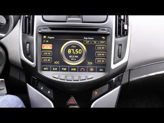 Штатное головное устройство chevrolet cruze 2013+ redpower 12052