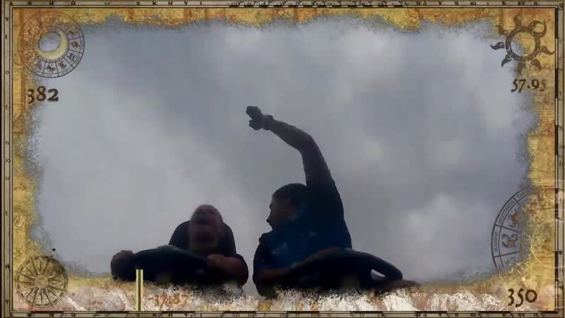 Сэмми подписал, что героическое спасение айфона произошло на аттракционе шамбала в испанском парке развлечений порт авентура