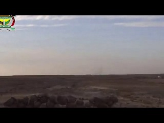 Atgm hits syrian regime a tank