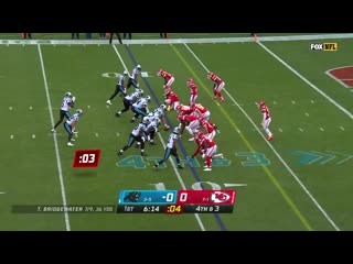 Teddy bridgewater leaps through the chiefs defense nfl 2020 highlights