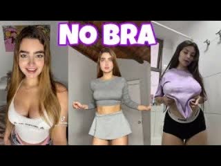 No bra challenge tiktok tikthots compilation tiktok thots