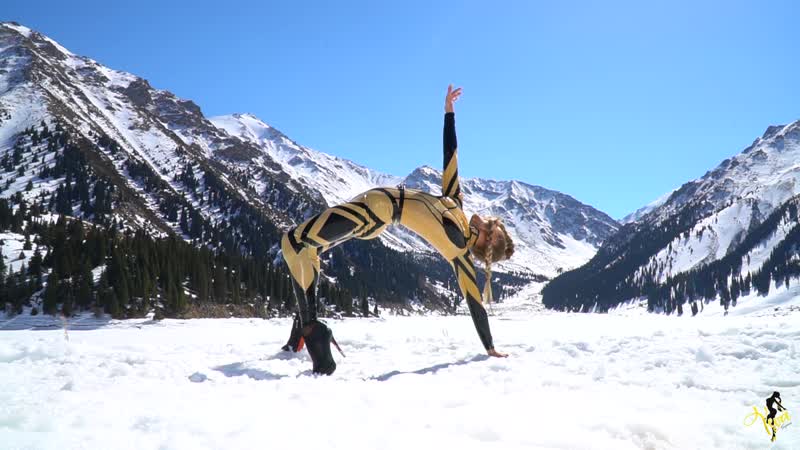 Dancing in the snow | yeva shiyanova | acrobatic highheels choreo | fleetwood mac the chain