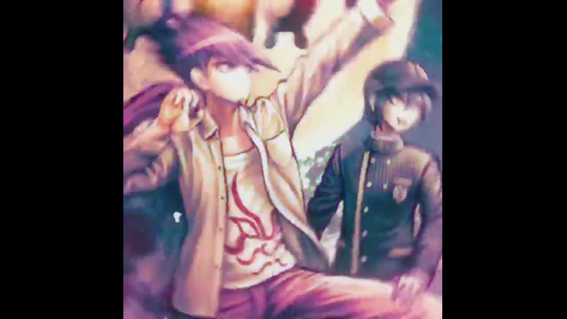 ⇴ danganronpa; kaito momota ✛ shuichi saihara ✛ saimota