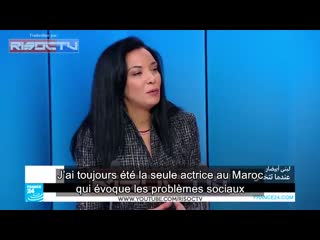 Une actrice marocaine les arabes ont peur de leur réalité