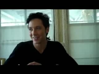 Johnny weir talks with the la times about his admiration for lady gaga, adam lambert & cristina aguilera