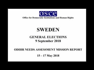 Osce staten säkrar sitt valfusk med lögner till thomas rymer