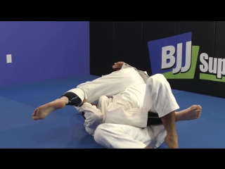 Lucas leite half guard sweep roll variation from dogifight