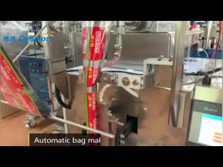 Pepper paste chili sauce sachet filling machine