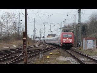 Br 101 063 mit lichthupe in bad kleinen