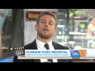 2017 май, 02 тудей шоу charlie hunnam talks about new film ‘king arthur legend of the sword’