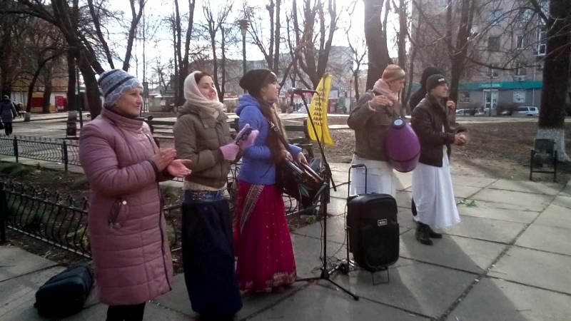 Харинама в кировограде 13 12 2015