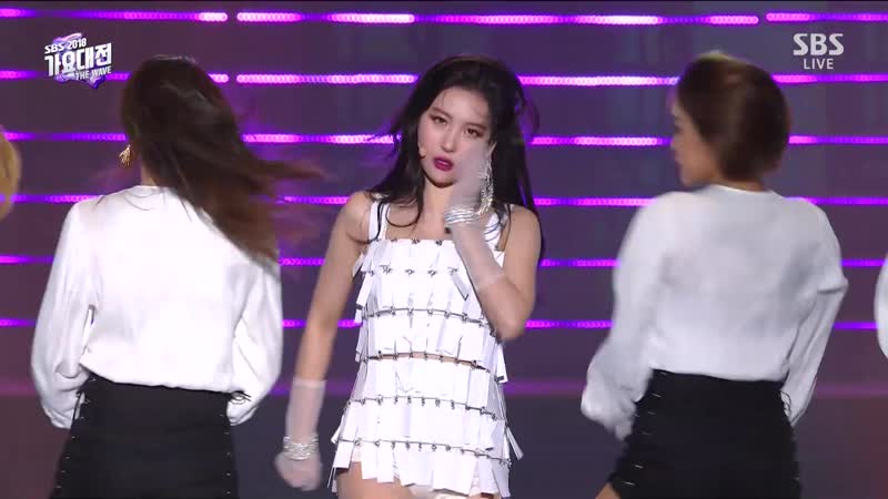 181225 sunmi gashina + heroine + siren @ sbs gayo daejun
