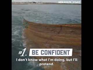 Men in kilts perfect fishing trip