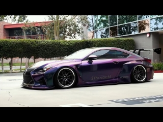 Pandem lexus rcf car physics™ | perfect stance