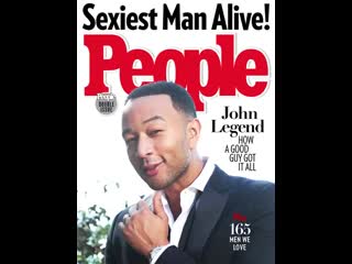 @johnlegend is people’s sexiestmanalive 2019