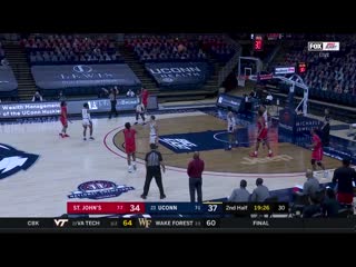 St johns red storm at uconn huskies 18 01 2021