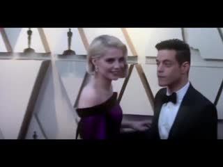 Rami malek & lucy boynton vine