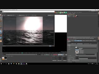 Redshift c4d moon and sun material