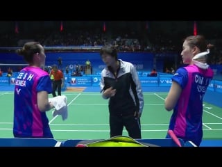 Malaysia 2017 qf wd chang lee vs juhl ped бадминтон