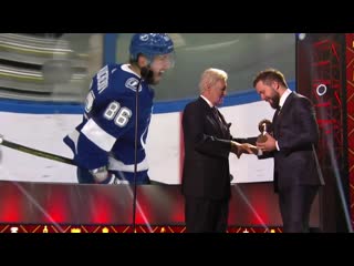 Nikita kucherov wins hart memorial trophy as nhl mvp