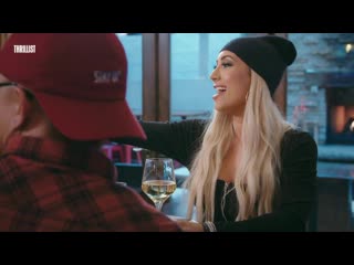 Wwe’s carmella and timothy delaghetto try a whole smoked alligator acquired t