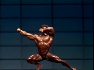 Lee labrada mr olympia 1987 posing routine