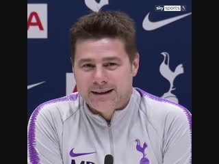 Video tottenham pr officer not allowing a journalist to ask pochettino about mufc mulive [sky]