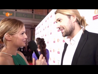 * david garrett mirjam weichselbraun backstage interview * ( echo klassik, )