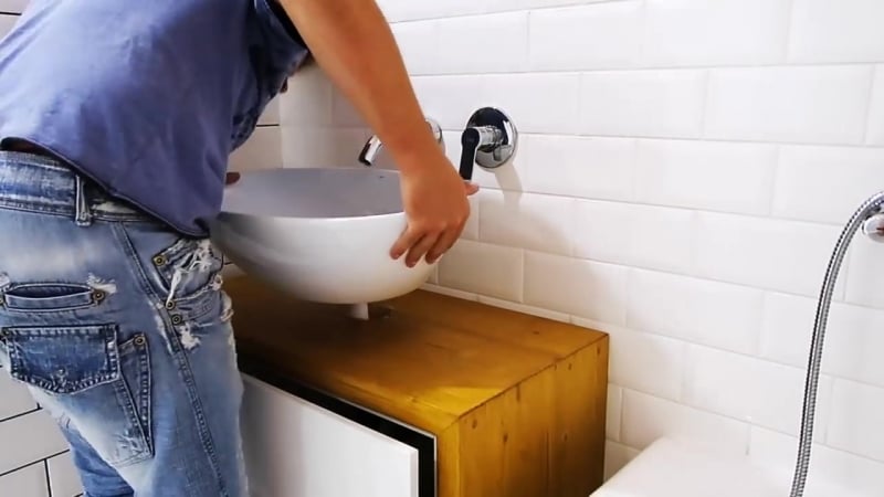 Тумба под раковину своими руками мебель своими руками мебель для ванной