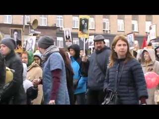 Бессмертный полк 9 мая 2017 года в городе орле город орёл 002 часть