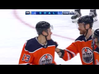 Jesse puljujarvi picks up own rebound dekes around marcus hogberg to score