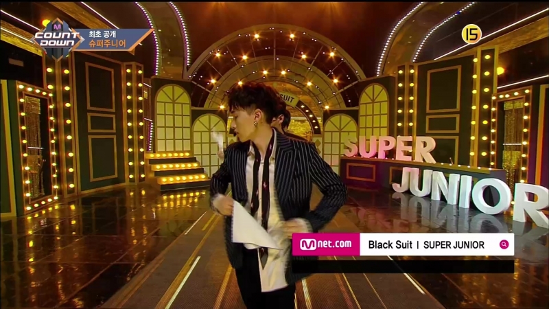 Suреr juniоr оnе mоrе сhаnсе + blасk suit (mnеt m! соuntdоwn 2017 11 09)