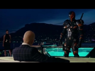 Scene from #justiceleague #joemanganiello as #sladewilson aka #deathstroke