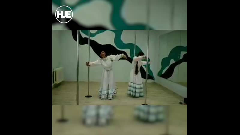 В башкирии станцевали национальный танец на пилоне