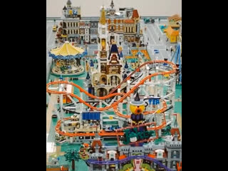 Самый большой город в снг из lego собрал коллекционер тимур муртазин из звенигорода