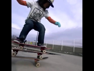 13 year old japanese skateboarder